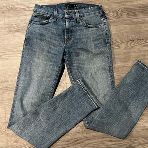 Madewell Women’s Mid Rise Skinny Blue Washed Jeans Size 29x32